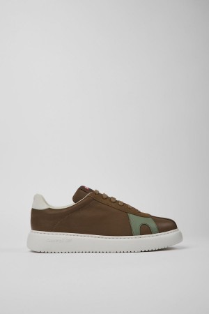 Zapatillas Camper Twins Cuero Nubuck Hombre Marrones | FRUOD-1325