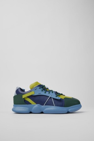 Zapatillas Camper Twins Cuero Textil Hombre Multicolor | QPOGB-2697