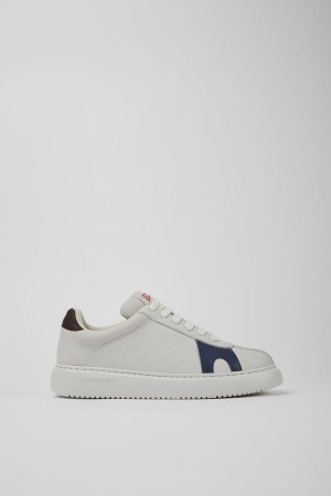 Zapatillas Camper Twins Nondyed Cuero Mujer Blancas | EBOKD-4795