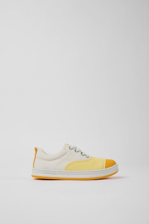 Zapatillas Camper Twins Textil Niño Amarillo | LFCIW-9704