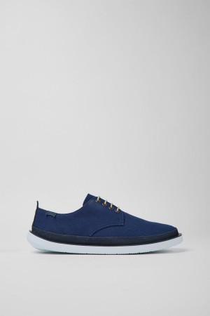 Zapatillas Camper Wagon Textil Nubuck Hombre Azules | CRDTZ-1452