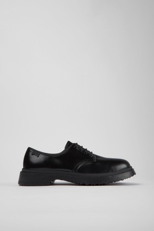 Zapatillas Camper Walden Cuero Hombre Negras | CTBQA-3018
