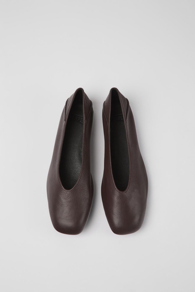 Ballerinas Camper Casi Myra Cuero Mujer Marrones | KUXJP-7284