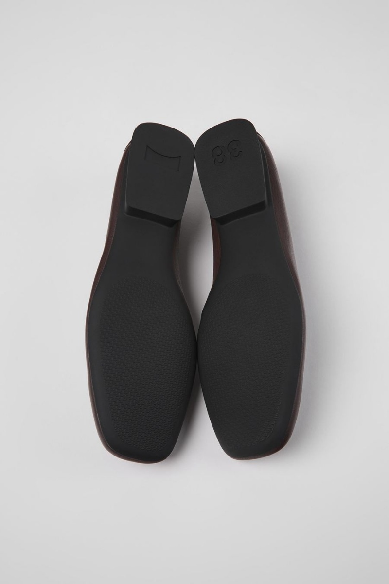 Ballerinas Camper Casi Myra Cuero Mujer Marrones | KUXJP-7284