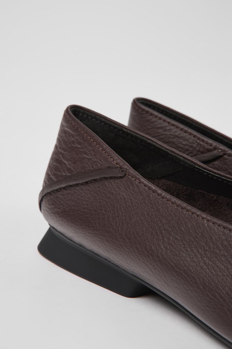 Ballerinas Camper Casi Myra Cuero Mujer Marrones | KUXJP-7284