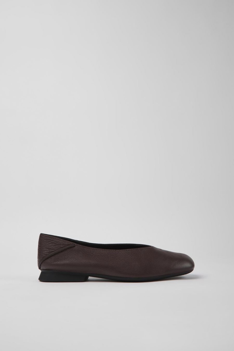 Ballerinas Camper Casi Myra Cuero Mujer Marrones | KUXJP-7284