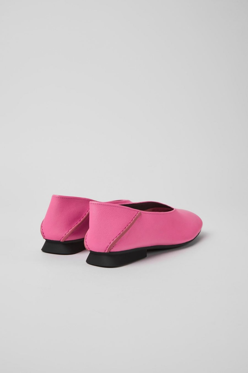 Ballerinas Camper Casi Myra Cuero Mujer Rosas | XEYVJ-0896