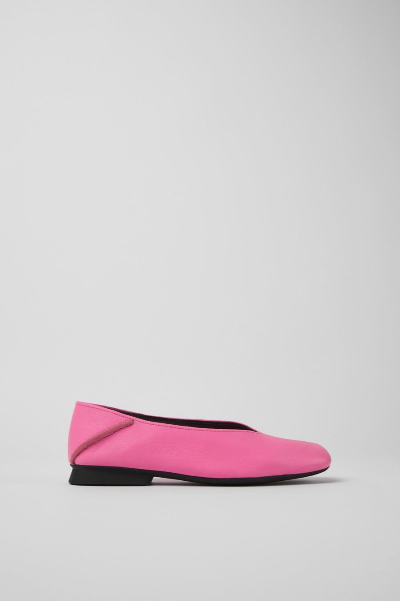 Ballerinas Camper Casi Myra Cuero Mujer Rosas | XEYVJ-0896