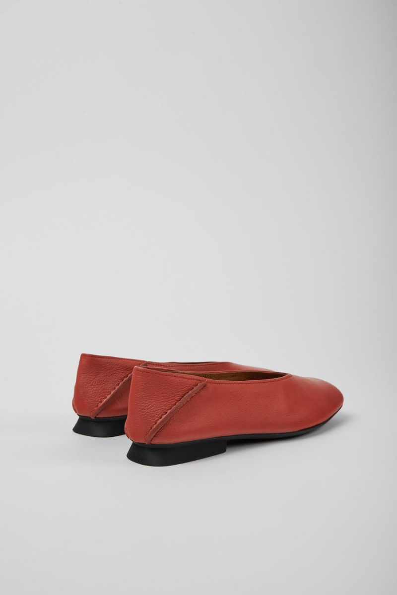 Ballerinas Camper Casi Myra Cuero Mujer Rojas | MUQYJ-2869