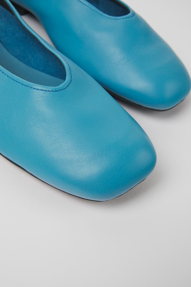 Ballerinas Camper Casi Myra Cuero Mujer Azules | VDHZY-5013