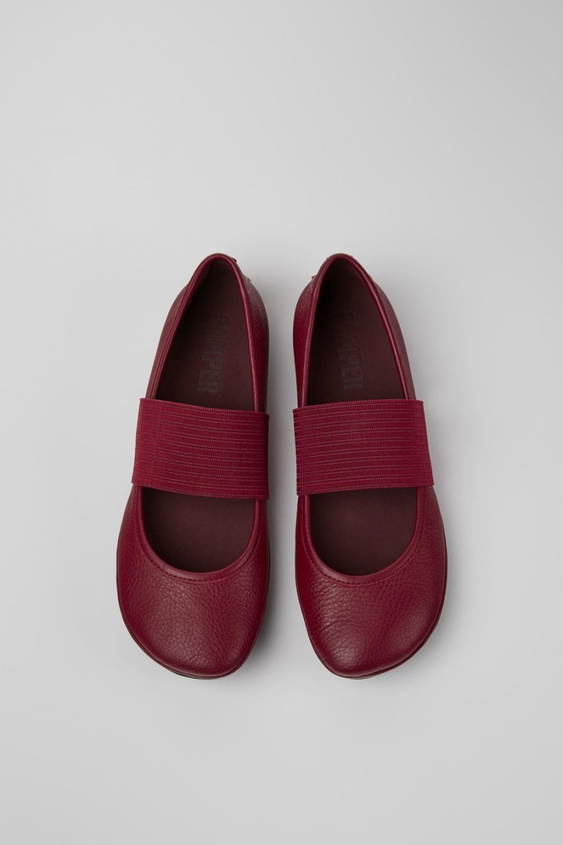 Ballerinas Camper Right Deep Mujer Rojas | ORCEU-6385
