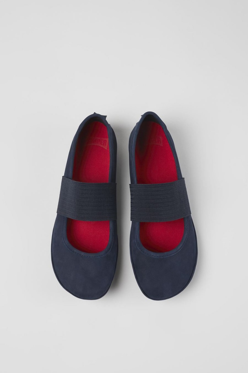 Ballerinas Camper Right Mujer Azul Marino | YVBZK-3804