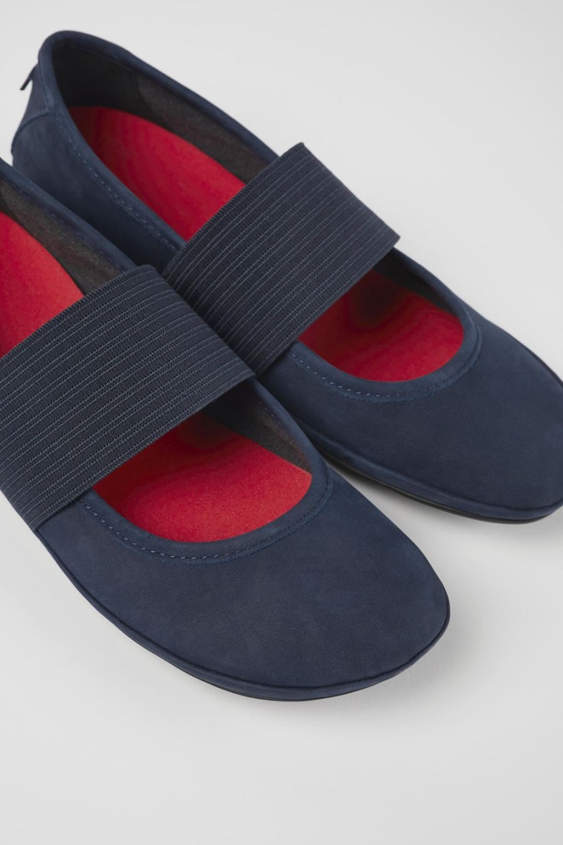 Ballerinas Camper Right Mujer Azul Marino | YVBZK-3804