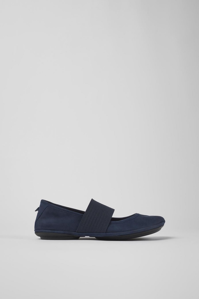 Ballerinas Camper Right Mujer Azul Marino | YVBZK-3804
