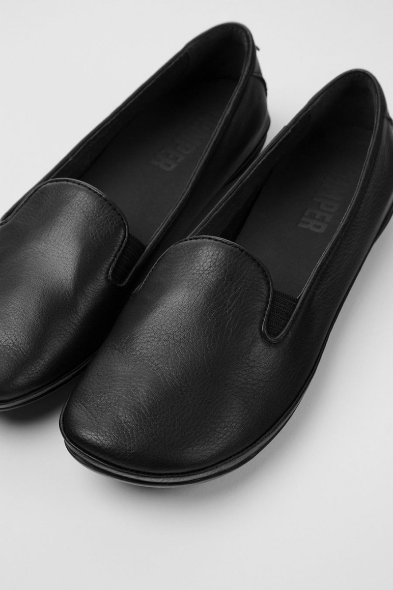 Ballerinas Camper Right Mujer Negras | KZHRF-6028