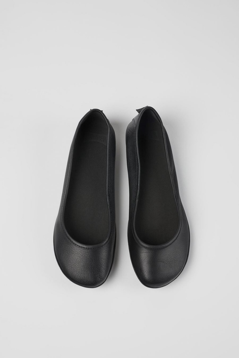 Ballerinas Camper Right Mujer Negras | SIHNM-7428