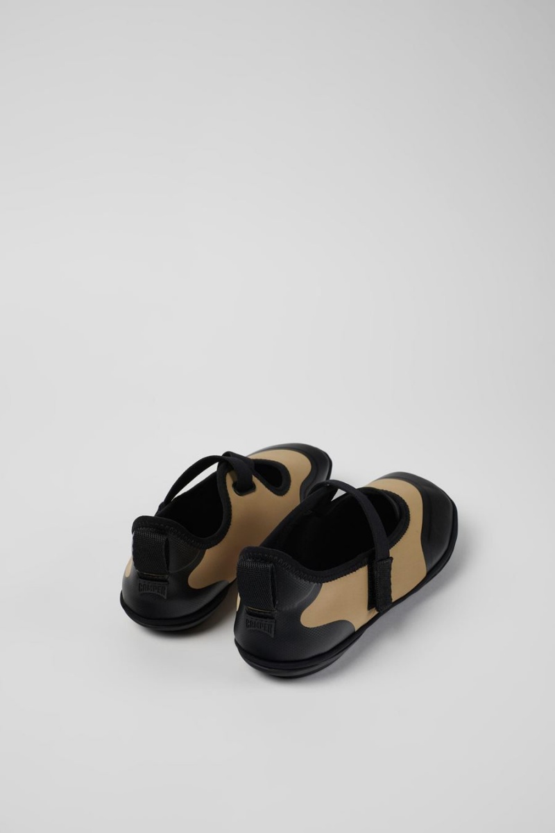 Ballerinas Camper Right Textil Mujer Negras | EXWOT-2046