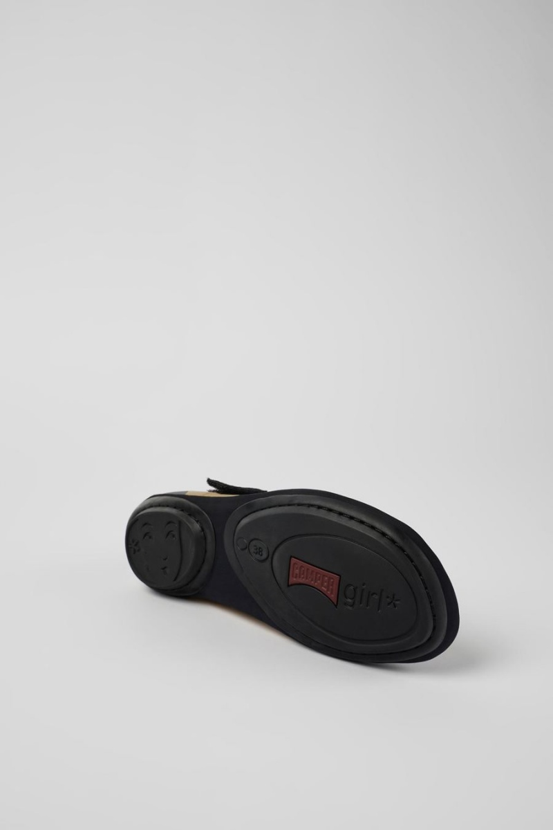 Ballerinas Camper Right Textil Mujer Negras | EXWOT-2046