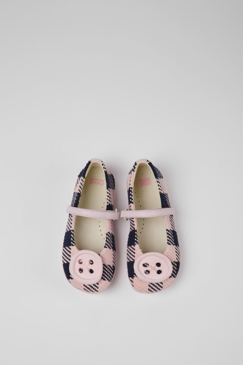 Ballerinas Camper Twins Niña Rosas | YZFMW-0918