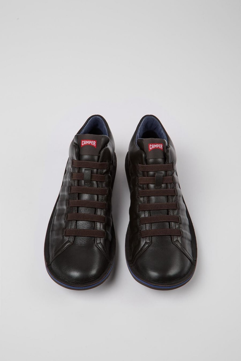 Botas Camper Beetle Gore-tex Cuero Ankle Hombre Marrones | OHVAY-6812