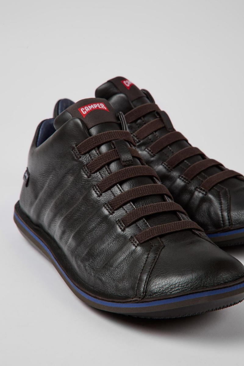 Botas Camper Beetle Gore-tex Cuero Ankle Hombre Marrones | OHVAY-6812