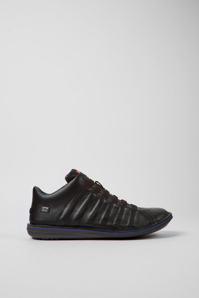 Botas Camper Beetle Gore-tex Cuero Ankle Hombre Marrones | OHVAY-6812