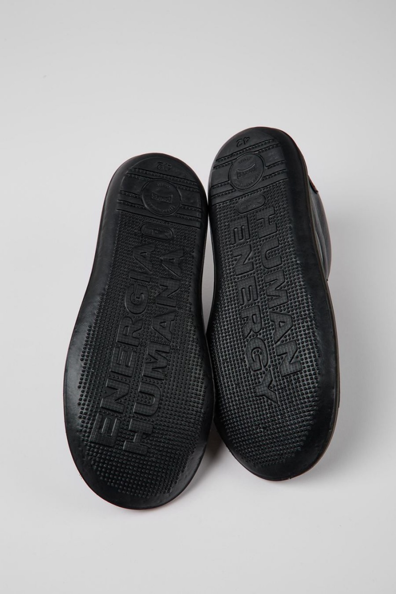 Botas Camper Beetle Gore-tex Cuero Ankle Hombre Negras | XCYSR-3206