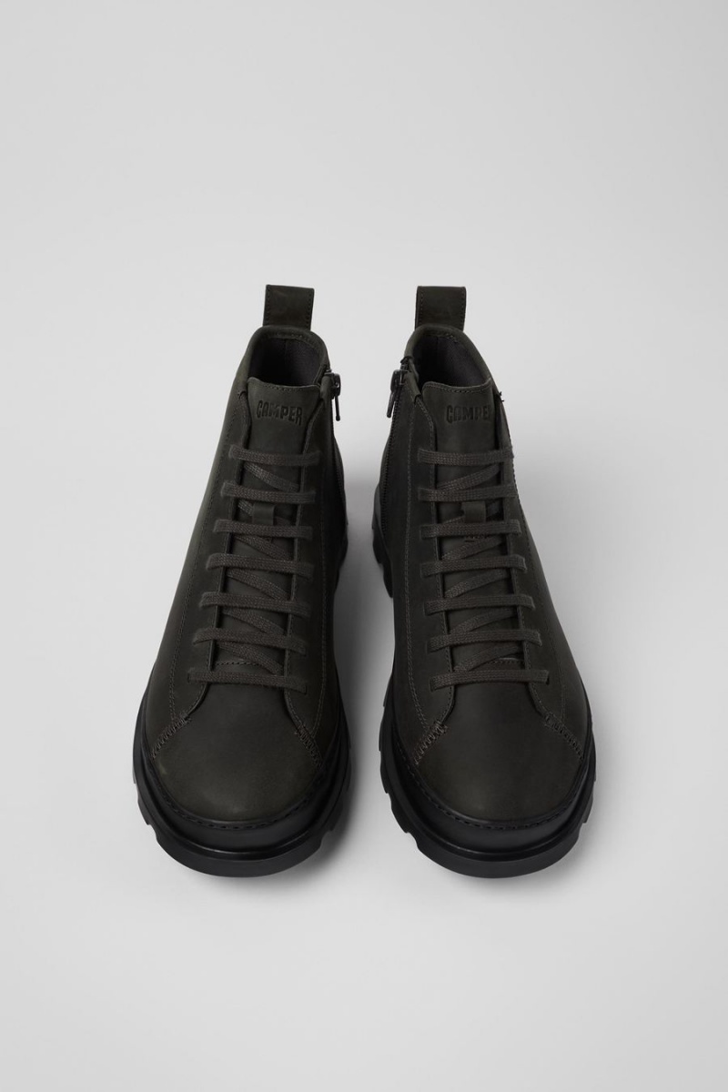 Botas Camper Brutus Ankle Hombre Gris | URYJW-6019