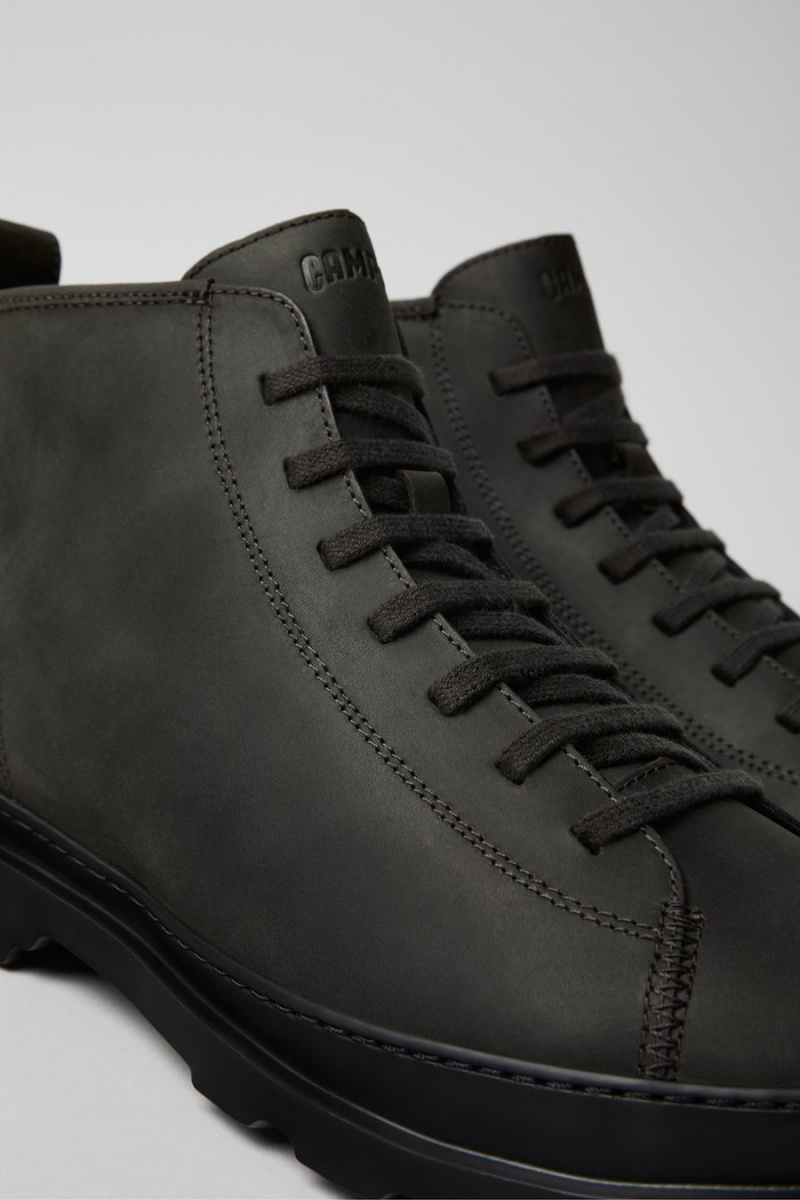 Botas Camper Brutus Ankle Hombre Gris | URYJW-6019