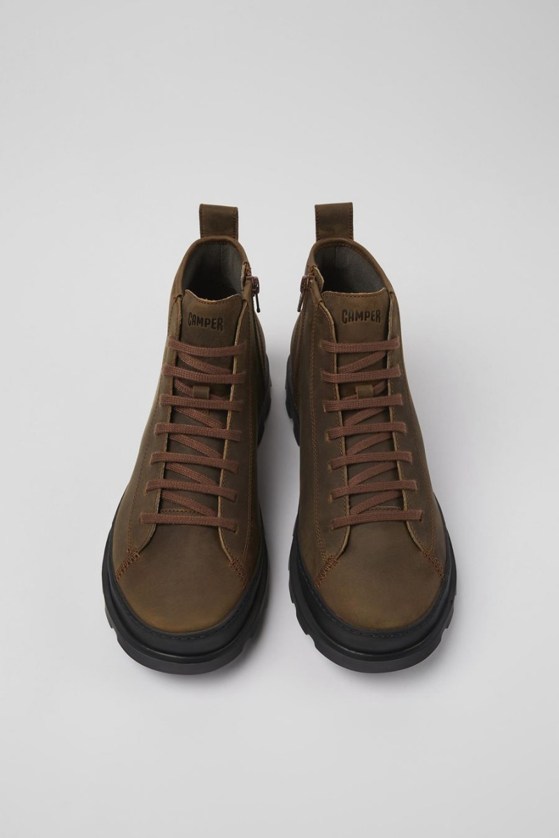 Botas Camper Brutus Ankle Hombre Marrones | EPZSB-3145