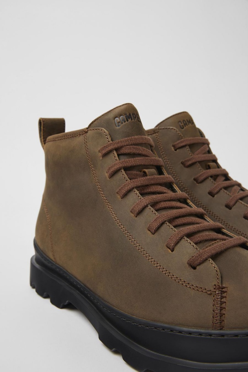 Botas Camper Brutus Ankle Hombre Marrones | EPZSB-3145