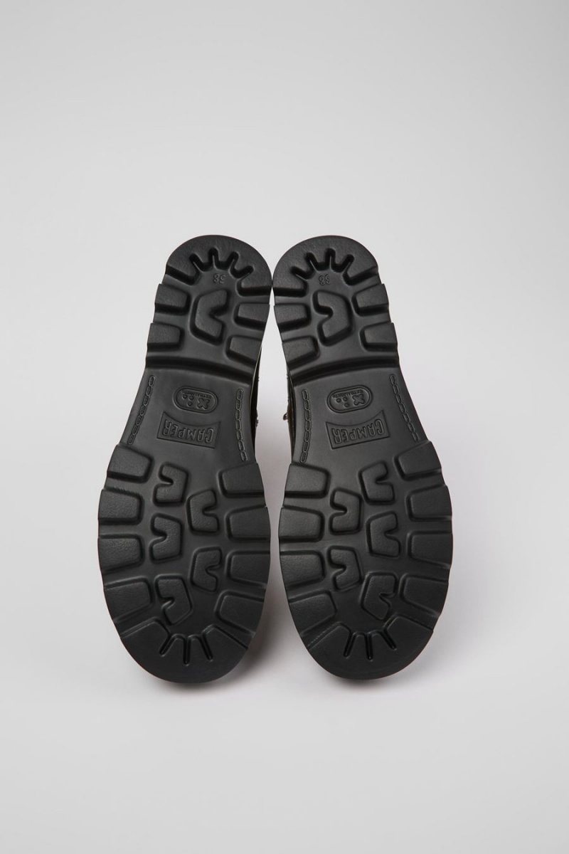 Botas Camper Brutus Encaje up Mujer Marrones | CJBGK-3746