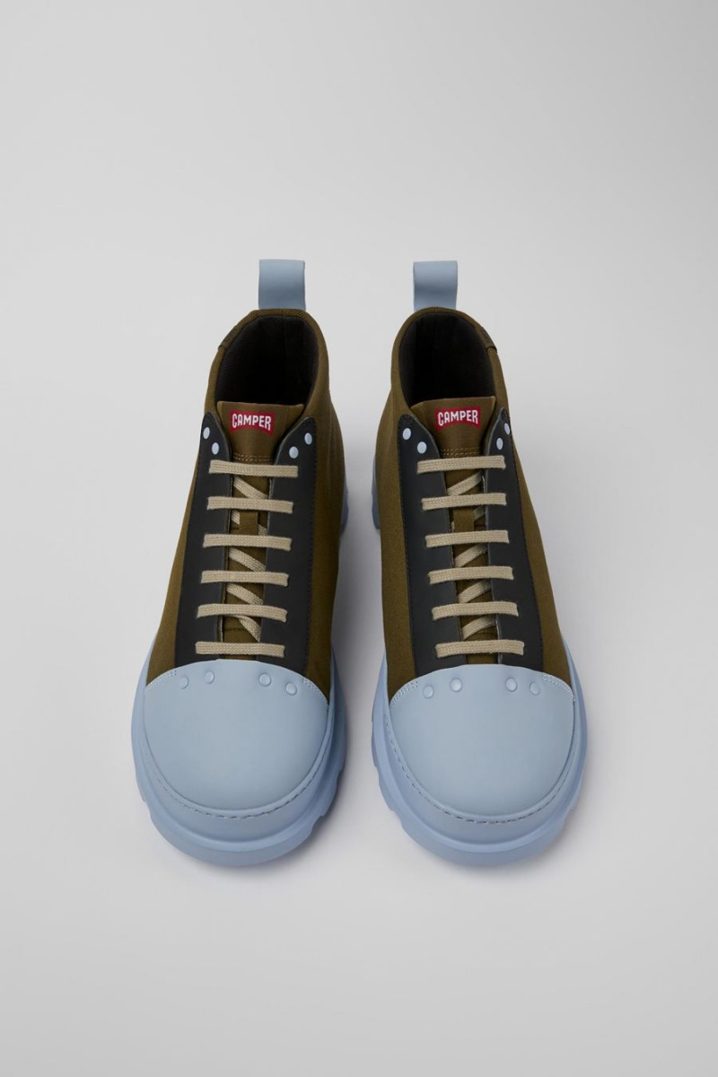 Botas Camper Brutus Hombre Verde | LHETY-3786