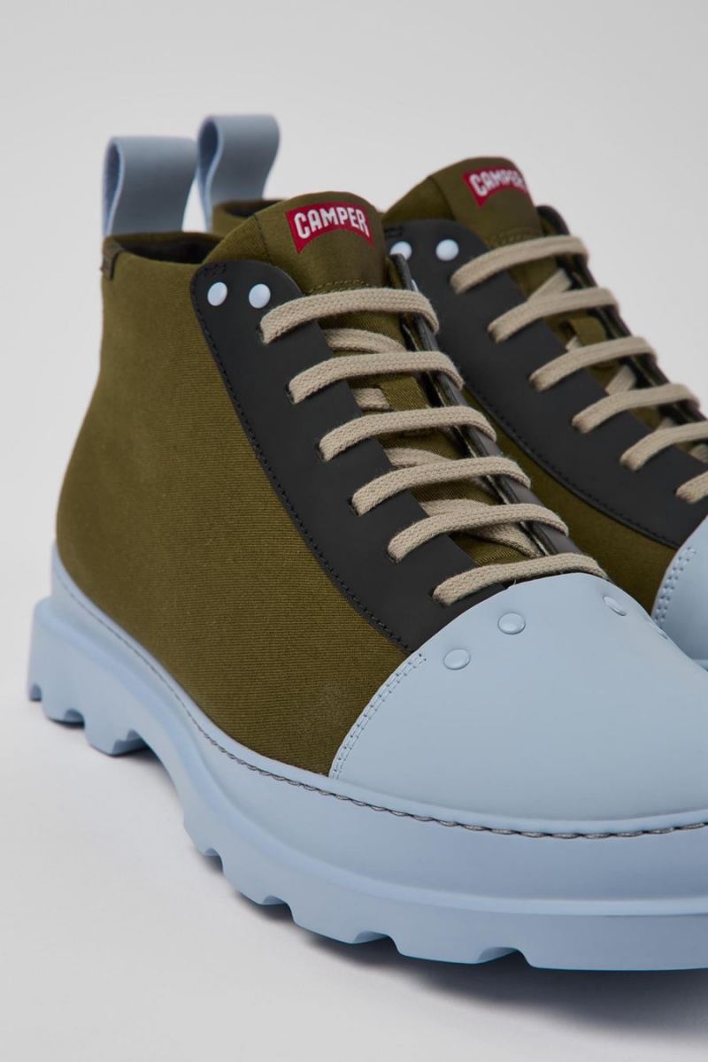 Botas Camper Brutus Hombre Verde | LHETY-3786