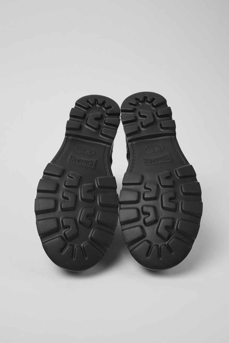 Botas Camper Brutus Medium Encaje Hombre Verde | KXSLI-8974