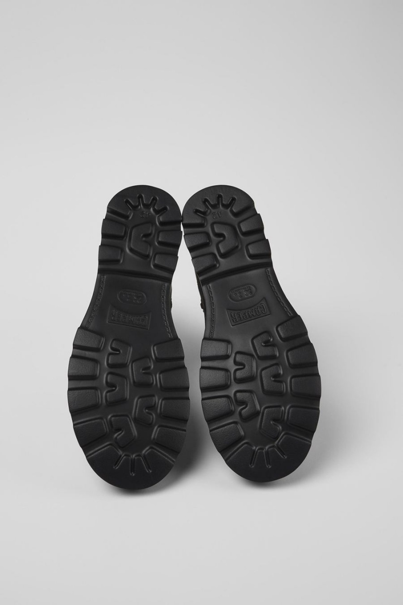 Botas Camper Brutus Medium Encaje Hombre Marrones | NFEVH-0491