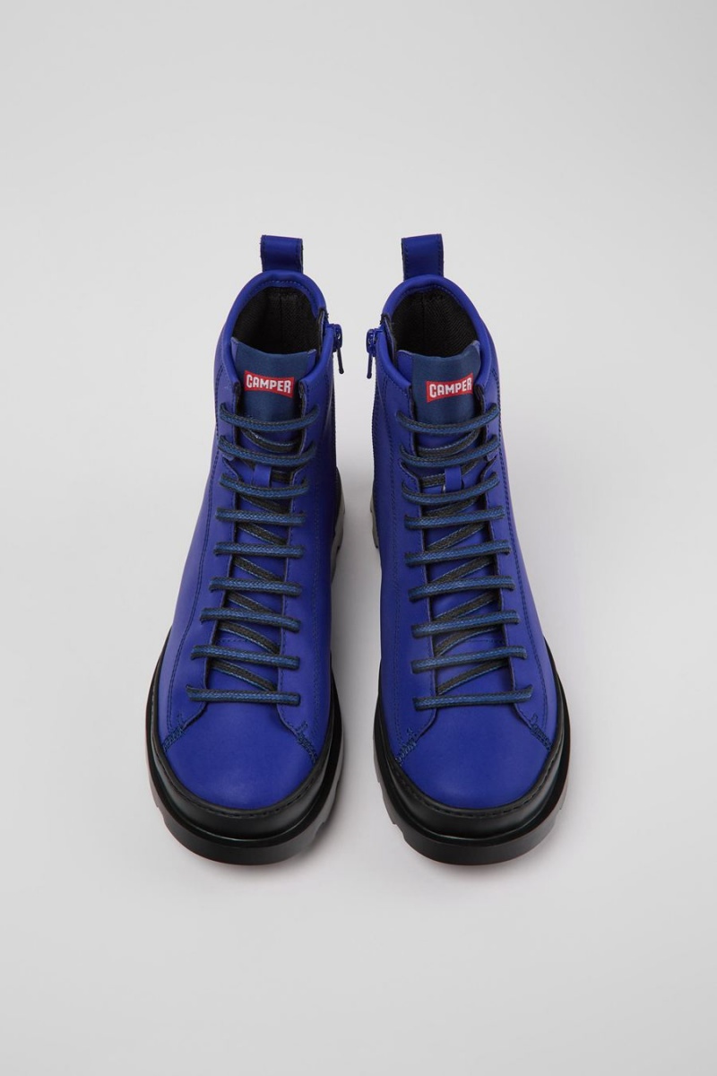Botas Camper Brutus Mirumﾮ Mujer Azules | ZWADY-9186