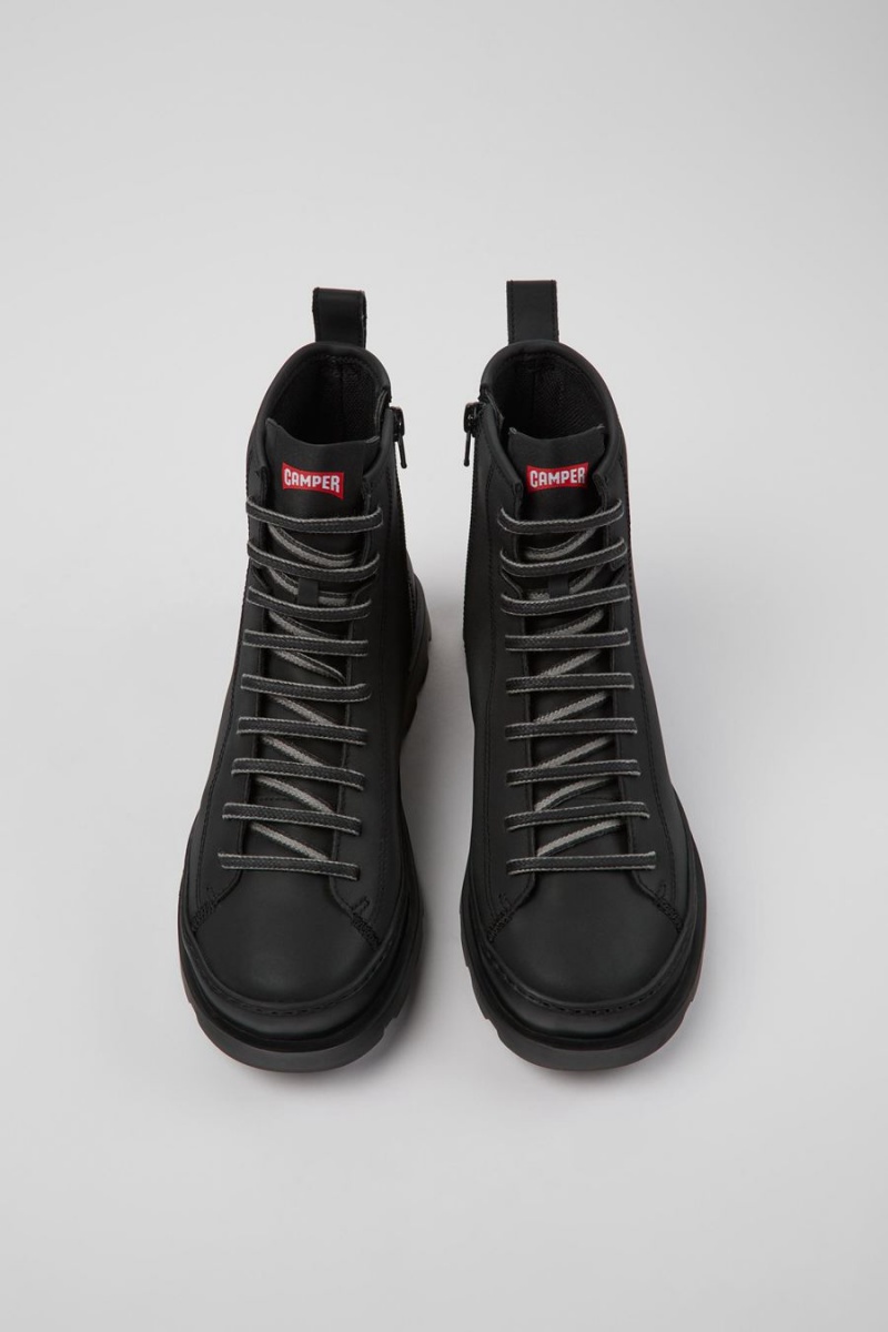 Botas Camper Brutus Mirumﾮ Mujer Negras | AHSON-9283