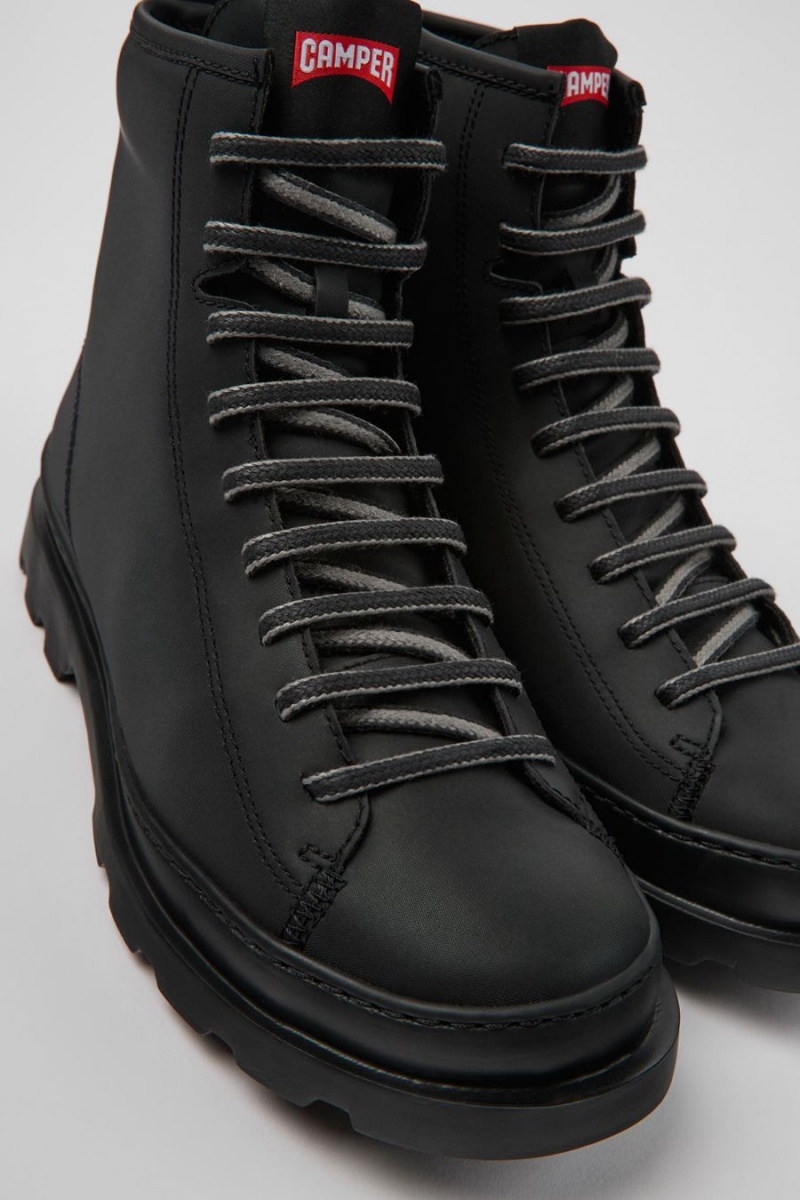 Botas Camper Brutus Mirumﾮ Mujer Negras | AHSON-9283