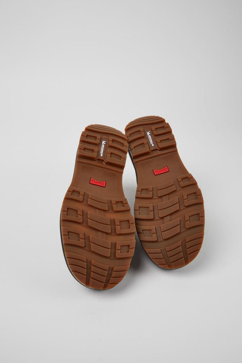 Botas Camper Brutus Trek Michelin Nubuck Ankle Hombre Verde | IKFER-0485