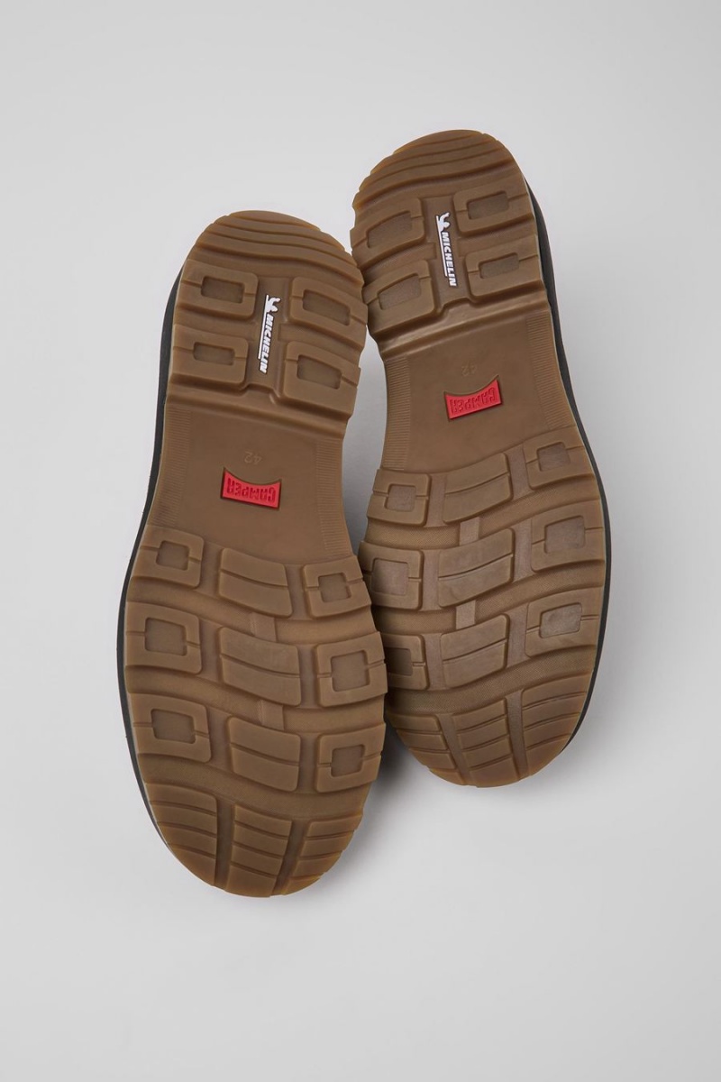 Botas Camper Brutus Trek Michelin Nubuck Ankle Hombre Marrones | GIXJL-0342