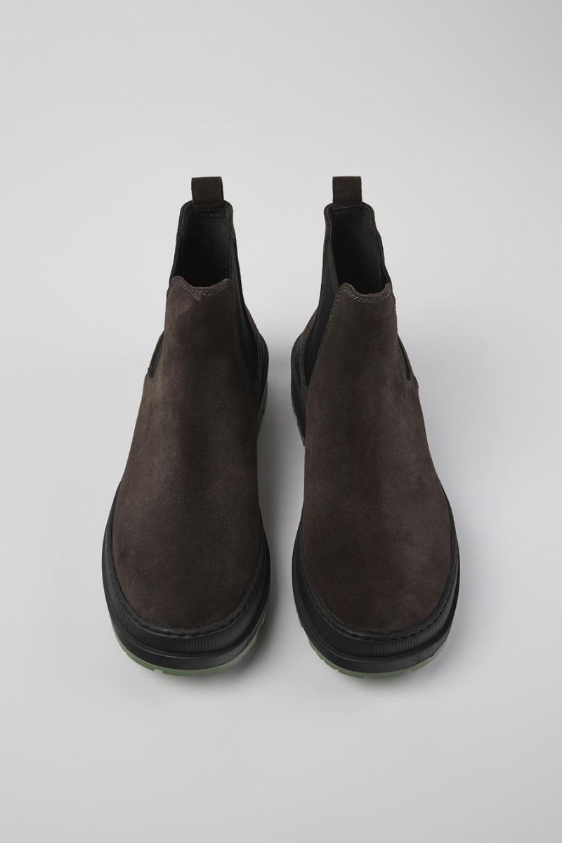 Botas Camper Brutus Trek Michelin Nubuck Ankle Hombre Gris | BZFDI-9264