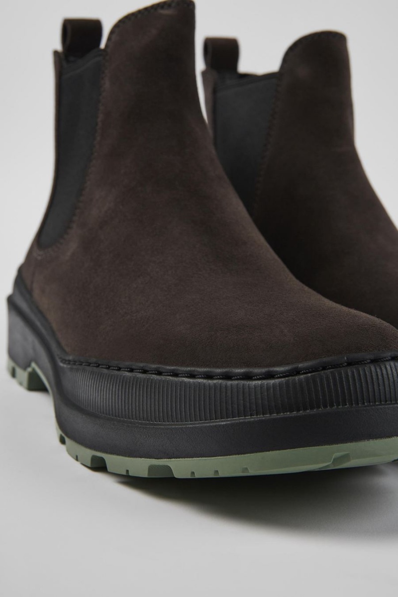 Botas Camper Brutus Trek Michelin Nubuck Ankle Hombre Gris | BZFDI-9264