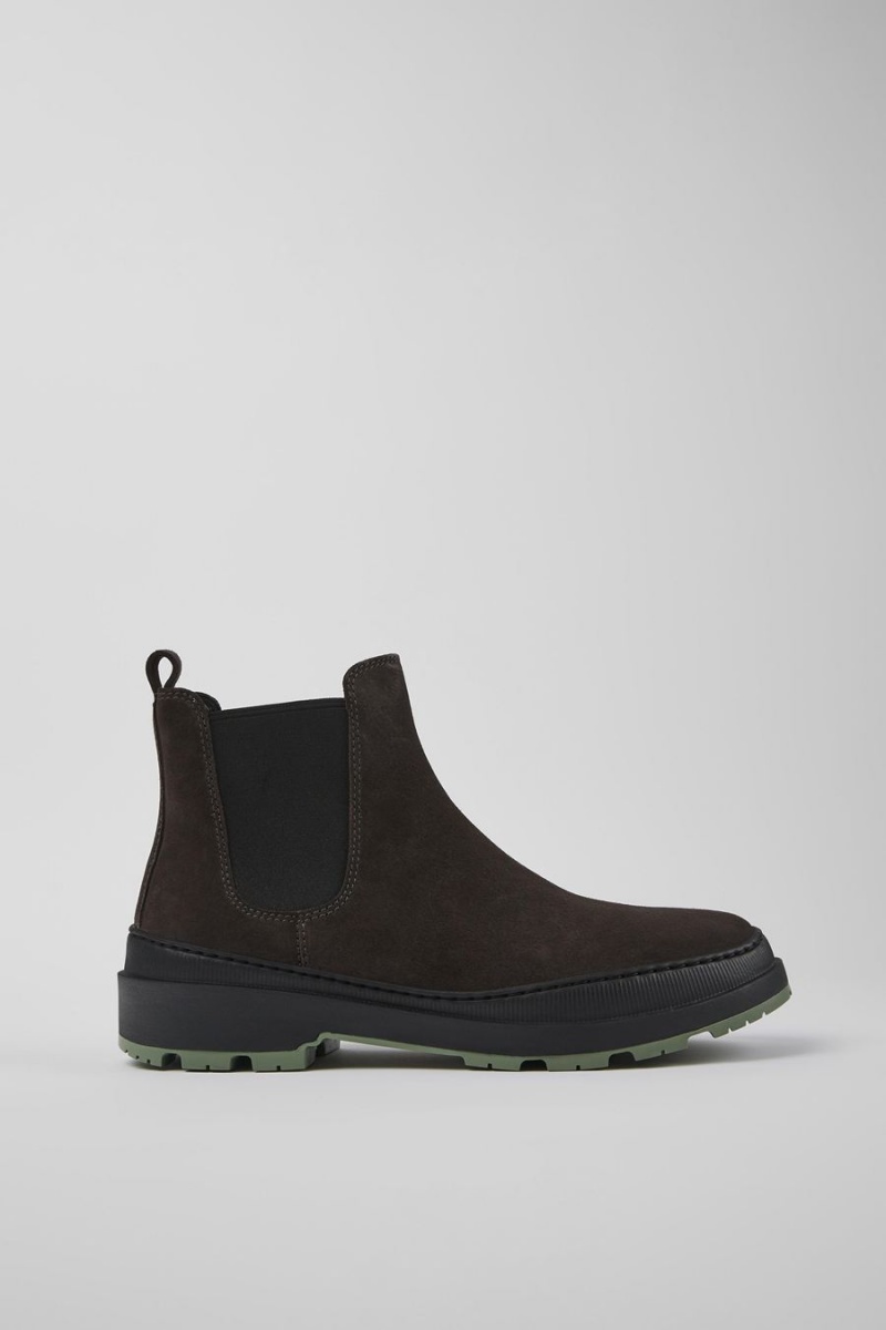 Botas Camper Brutus Trek Michelin Nubuck Ankle Hombre Gris | BZFDI-9264