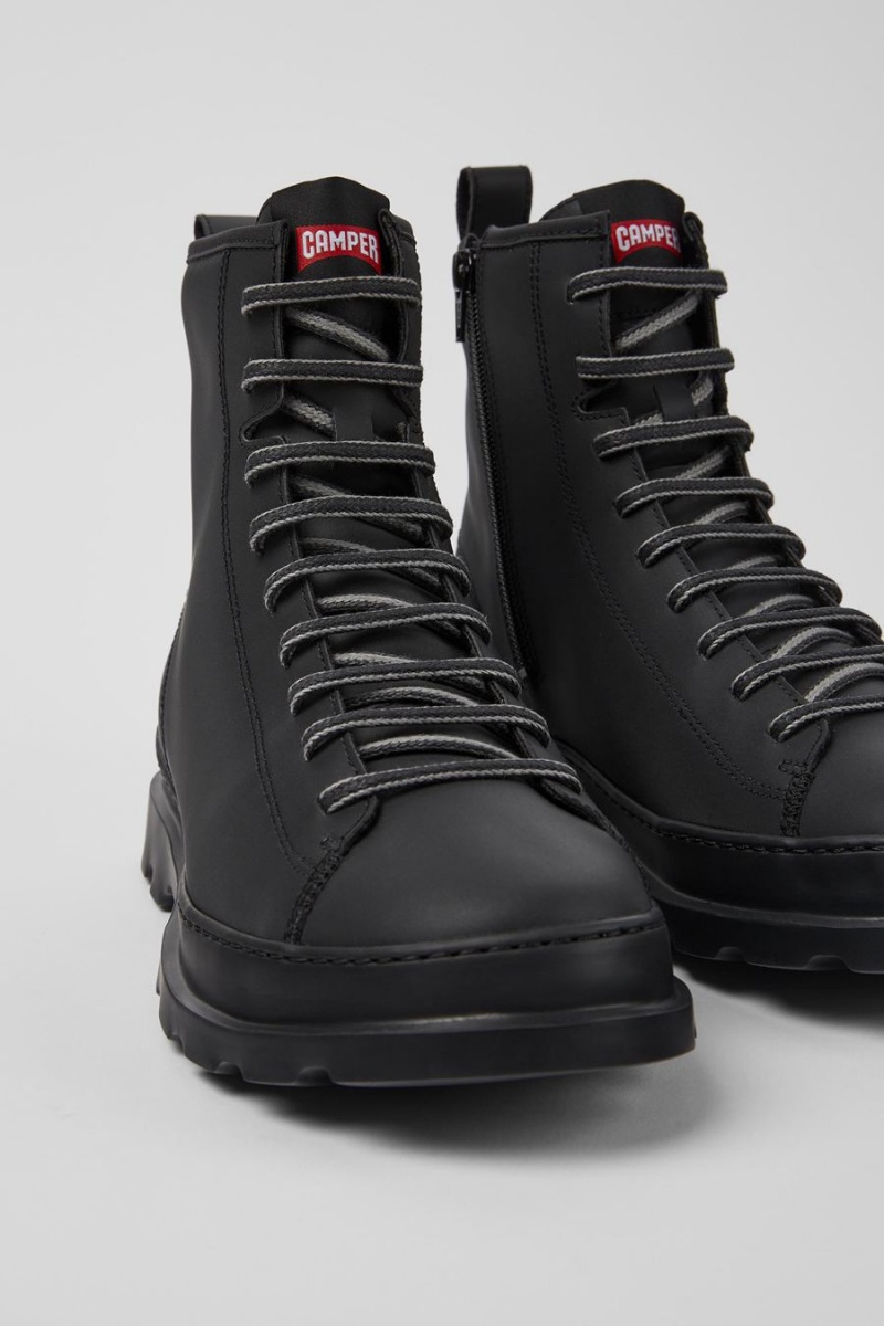 Botas Camper Brutus With Mirum® Uppers Hombre Negras | BAWLM-9074