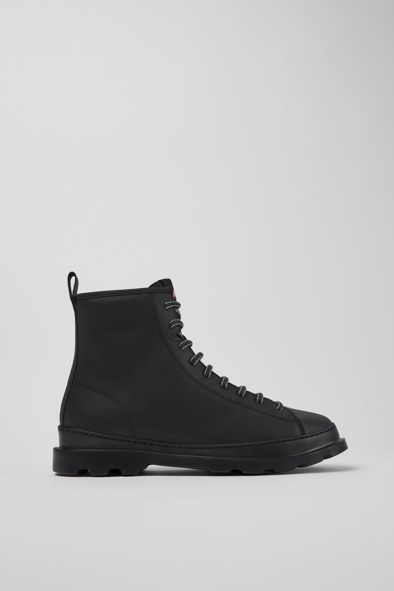 Botas Camper Brutus With Mirum® Uppers Hombre Negras | BAWLM-9074