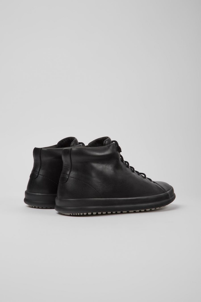 Botas Camper Chasis Ankle Hombre Negras | HJXLP-2835