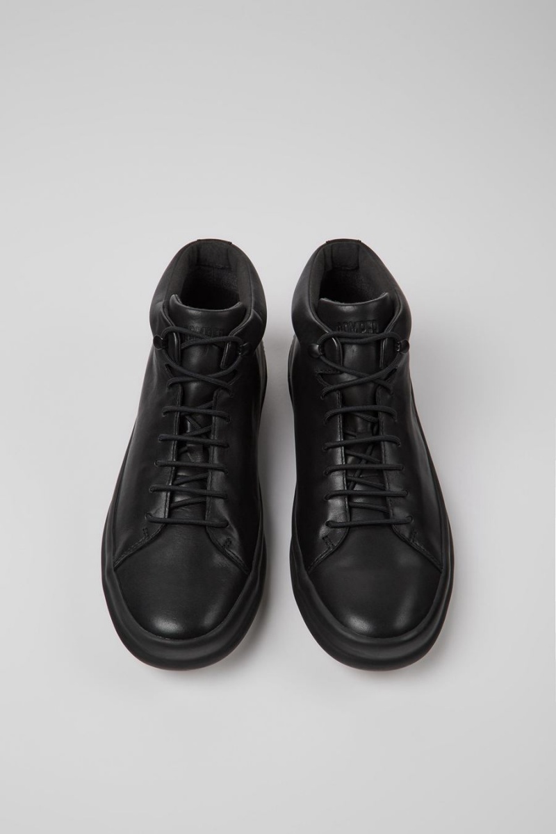 Botas Camper Chasis Ankle Hombre Negras | HJXLP-2835