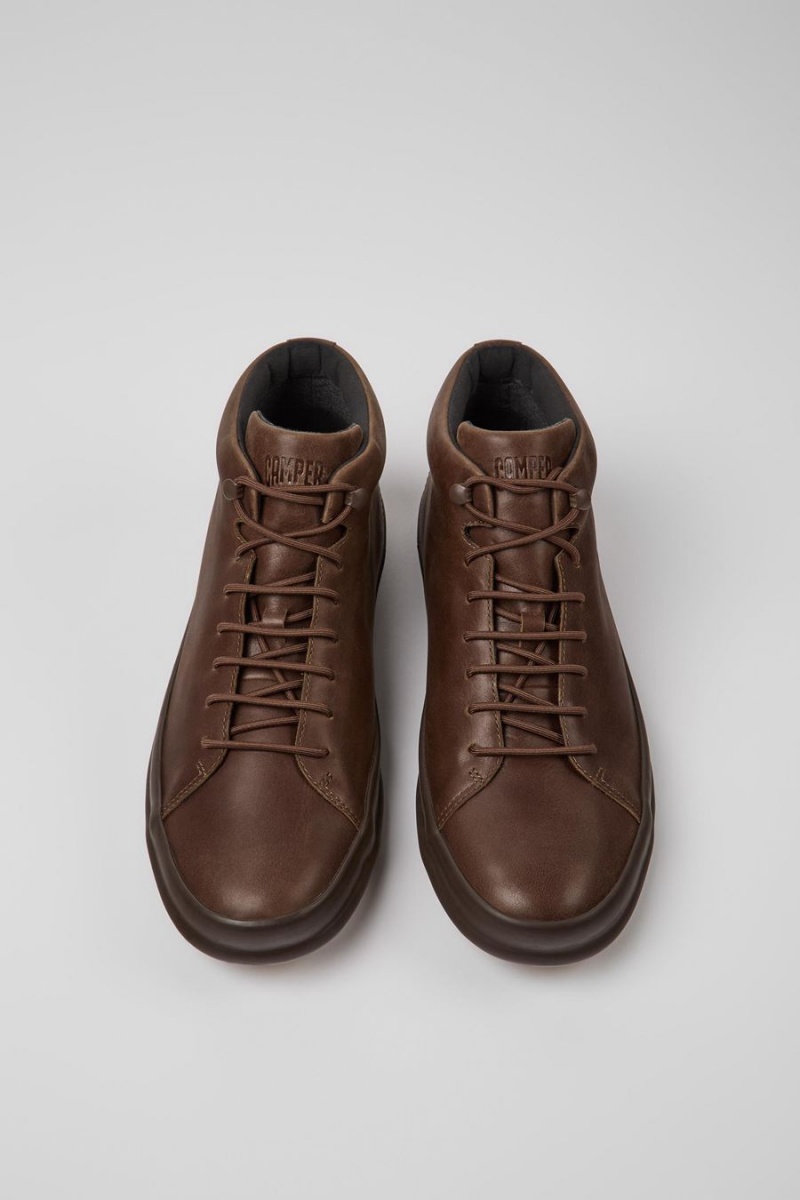 Botas Camper Chasis Casuales Ankle Hombre Marrones | SWJYR-3497
