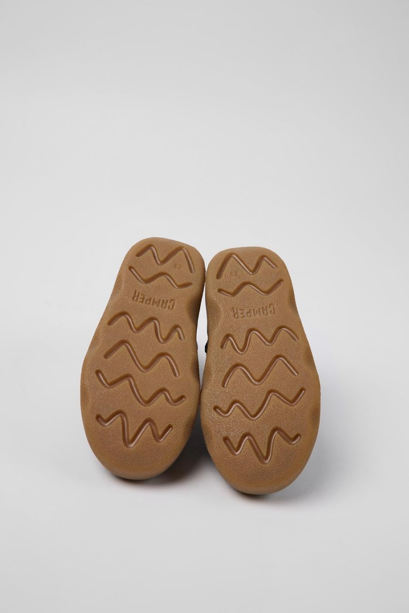 Botas Camper Cuero Ankle Niño Azul Marino | UNSVK-2690